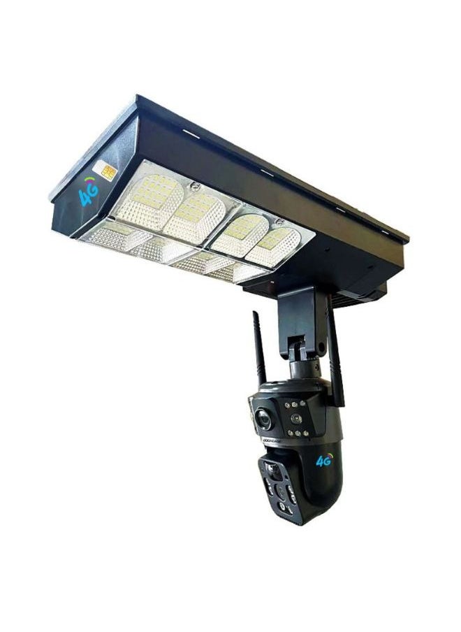 DOCKCASE - 4MP LED Solar Street Light With 4G Camera, IP66 Waterproof, Human Detection,, PIR Alarm, IR and Color Night Vision - Image 1