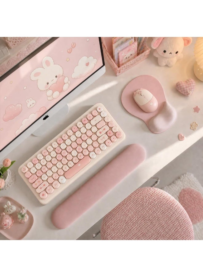 Ergonomic Gel Wrist Rest Mouse Pad, Wrist Support Mouse Pad, Smooth Surface, Non-Slip Base, Office Gaming Mouse Pad for Home and Office - Image 3
