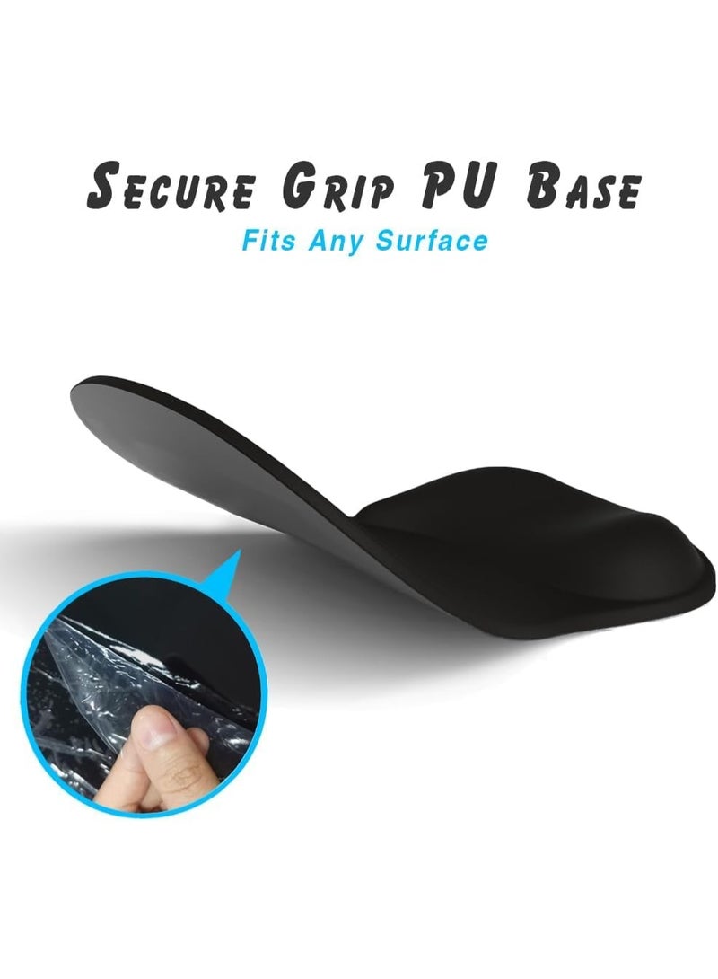 Ergonomic Gel Wrist Rest Mouse Pad, Wrist Support Mouse Pad, Smooth Surface, Non-Slip Base, Office Gaming Mouse Pad for Home and Office - Image 5