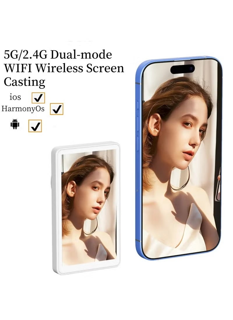 Generic Mag Selfie Display with Real Time Bluetooth Camera Sync  Wireless Remote Stand for Hands Free Photos & Videos  Instant Preview Screen for Rear Camera Selfies Solo Content Creation for Vlogging Streaming & Travel Photography  Perfect for Influencers & Creators  - Image 2
