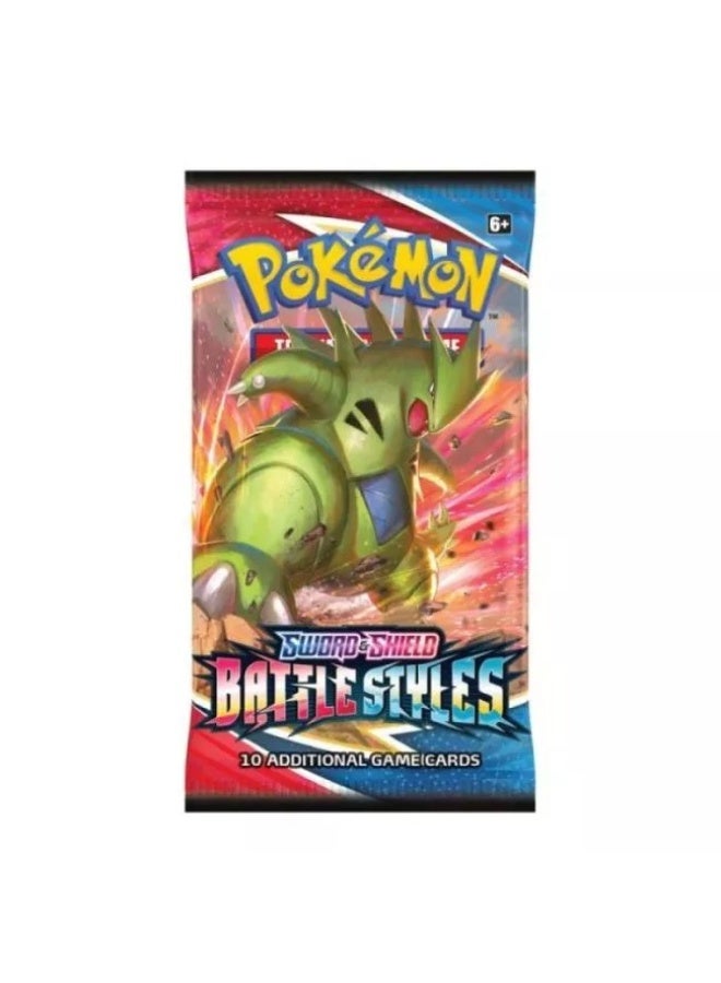 Pokemon Pokémon TCG Sword & Shield—Battle Styles Sleeved Booster Pack, 10 Trading Cards, Random Assorted Pack Artwork, Collectible Card Game Expansion - Image 3