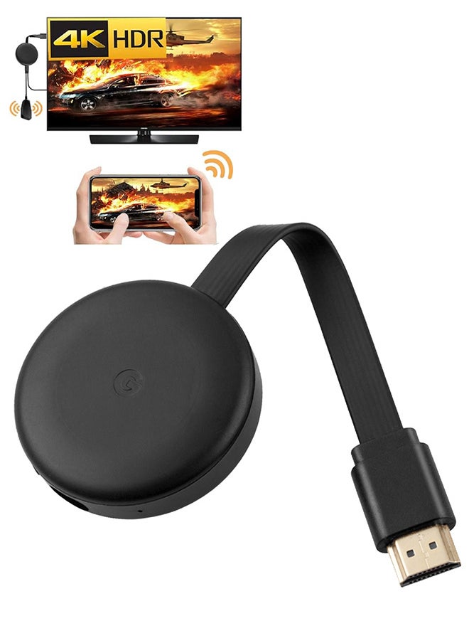 Chromecast HD Android third-generation streaming device, 5G Wi-Fi, 4K clear picture quality, compatible with TV, YouTube, and other streaming media