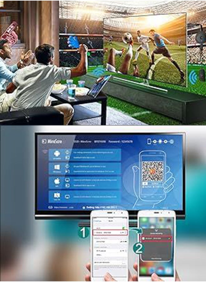 Chromecast HD Android third-generation streaming device, 5G Wi-Fi, 4K clear picture quality, compatible with TV, YouTube, and other streaming media