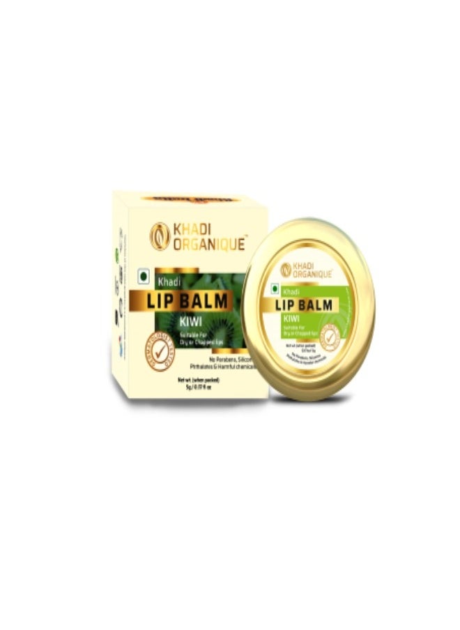 Khadi ORGANIQUE Khadi Organique Pure Natural & Herbal Kiwi Lip Balm 5g 