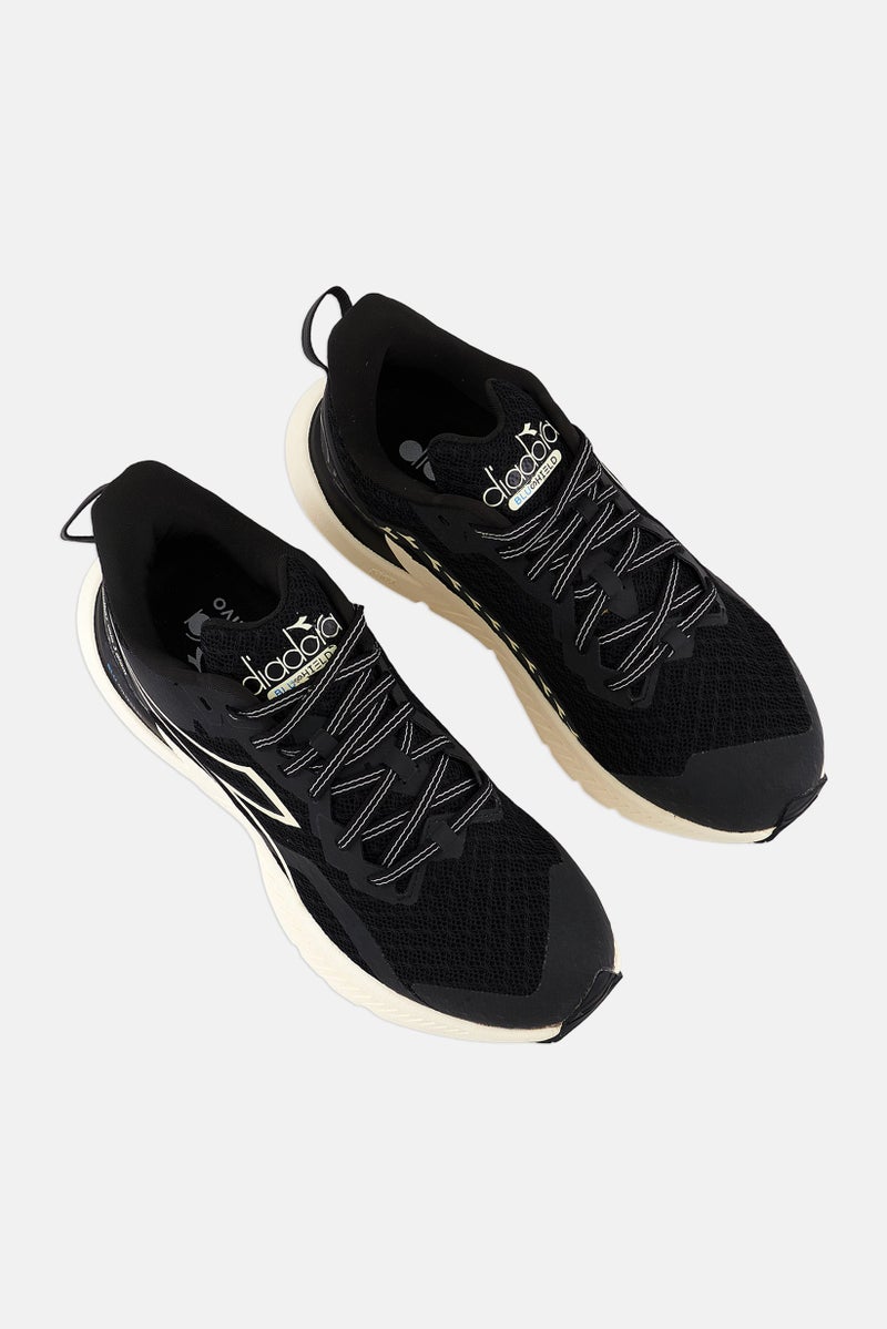DIADORA Kids Girl Mythos Blushield Volo 3 Glam Lace Up Shoes, Black - Image 4