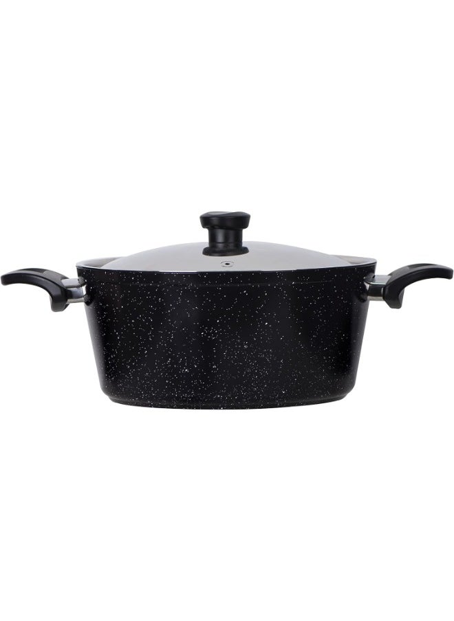 Top Chef - طقم أواني طبخ جرانيت 7 قطع + هدية - Image 1