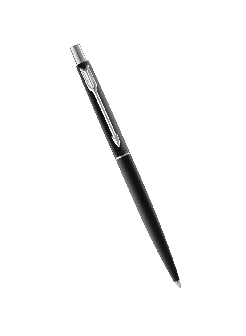باركر قلم باركر كلاسيك باللون الأسود المطفي بالكروم| لون الحبر - أزرق | مثالي للاستخدام الاحترافي | قلم النخبة لأغراض الشركات - Image 2