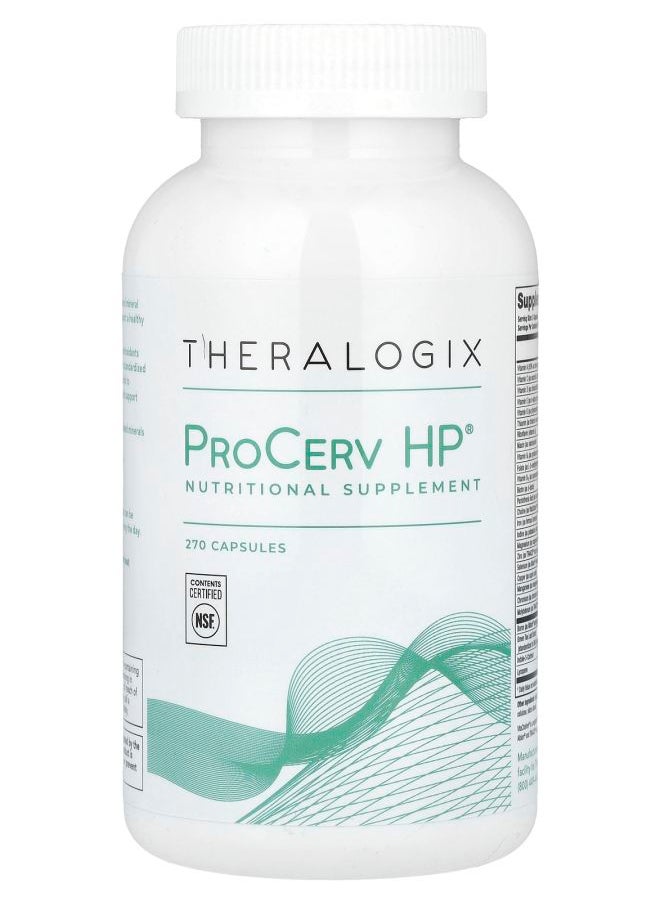 Theralogix ProCerv HP 270 Capsules 