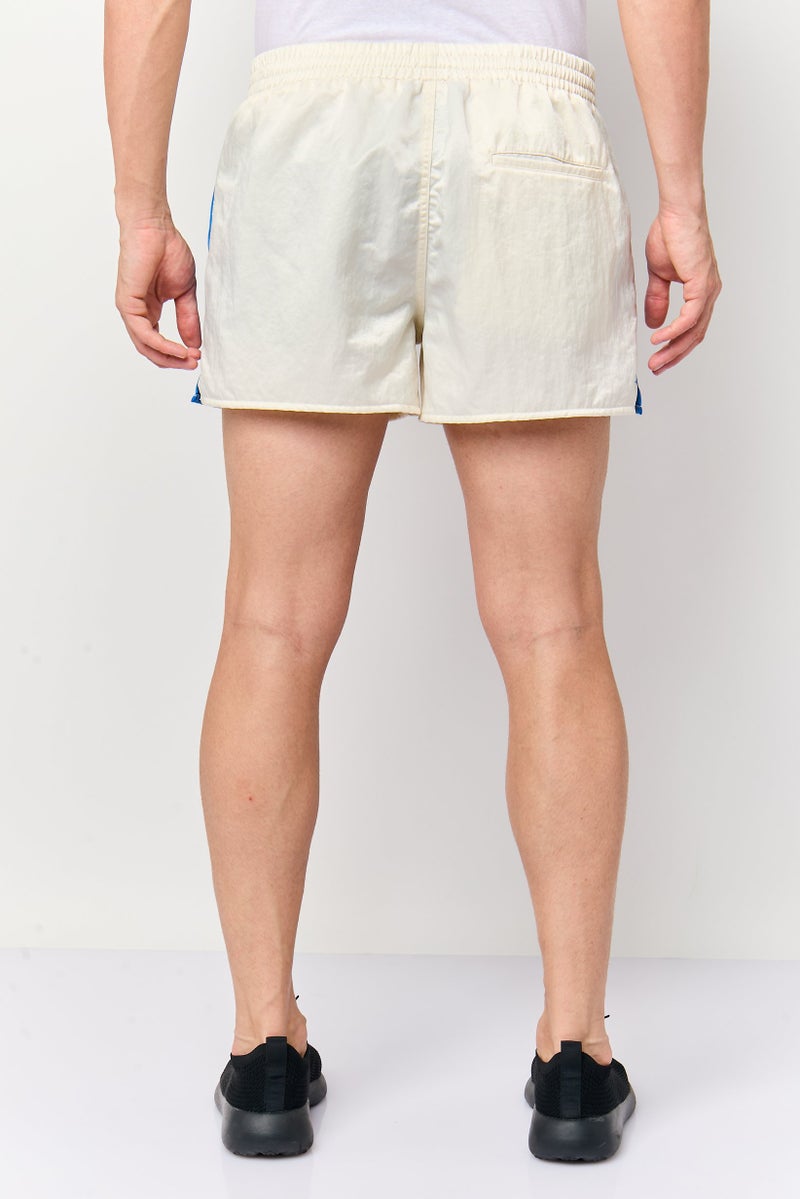 GANT Men Sportswear Fit Running Shorts, Off White - Image 4