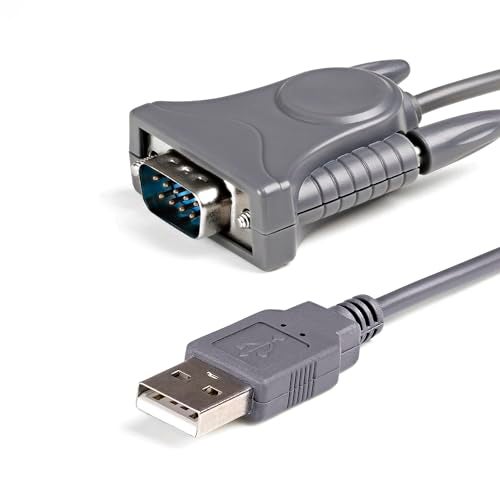 StarTech Usb To Serial Adapter Cable 3ft Usb M To Db9/Db25 Rs232 M - Image 1