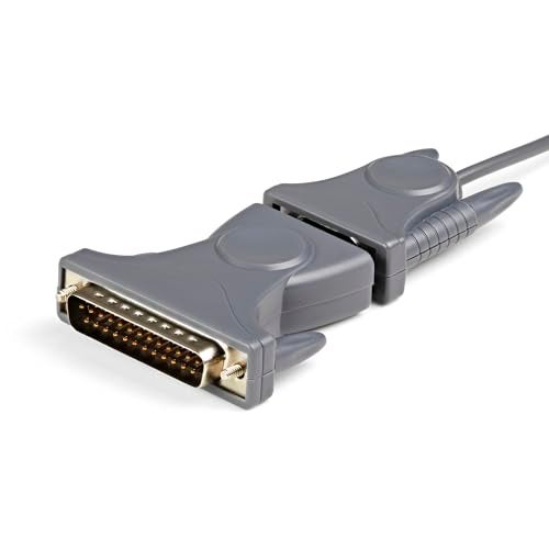 StarTech Usb To Serial Adapter Cable 3ft Usb M To Db9/Db25 Rs232 M - Image 2