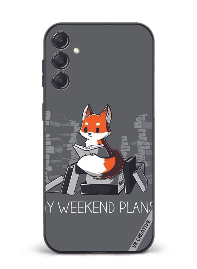 VR CREATIVE Protective Case Cover For Samsung Galaxy M14 My Weekend Plans Design Multicolour - Image 1