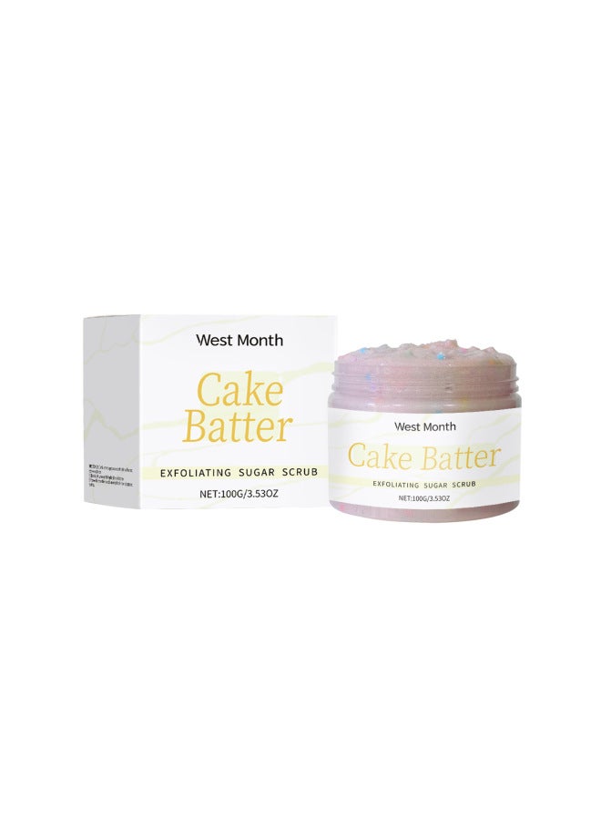 West Month Body Cleansing Scrub Gently Cleansing Body Smooth Skin Hydrating Moisturizing Scrub - Image 1