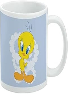 Floral Tweety Ceramic Coffee Mug, Novelty Gift Mugs for Coffee, Tea and Hot Drinks, 11oz, White - pzsku/ZBD6E5497AF8FE3BB858FZ/45/_/1723236590/a83cb75c-ece9-4a07-b9da-a1f5ddfea380