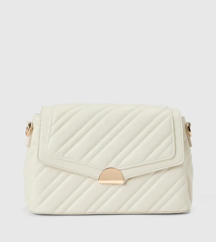 فورايفر نيو Madeline Medium Quilt Shoulder Bag