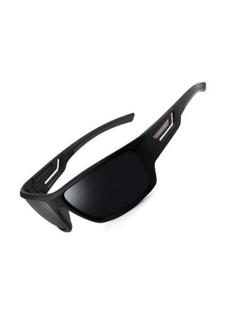 PUKCLAR Polarised Sports Sunglasses for Men Women - Lightweight TR90 Frame, UV400 Protection, Spring Hinges for Driving Cycling Running - view 4