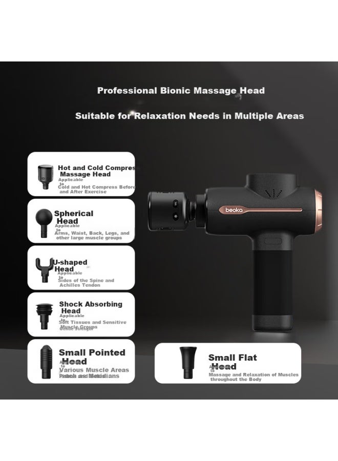 Beoka M2 Pro Max Platinum Variable Massage Depth Fascia Gun Muscle Massager Professional Deep Muscle Exercise Fitness Massager Equipment For Boyfriend And Girlfriend Gift - Image 1