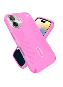 Speck Speck - Presidio2 Grip ClickLock Case with MagSafe for Apple iPhone 16 - True Pink  - Image 3