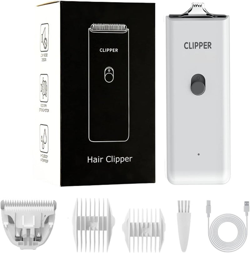 Grimgrow Dog Cat Home Hair Waterproof Clipper Portable Electric USB Rechargeable Pet Grooming Tools Low Noise Shaver Cordless Trimmer for Small and Large Pets - Image 1