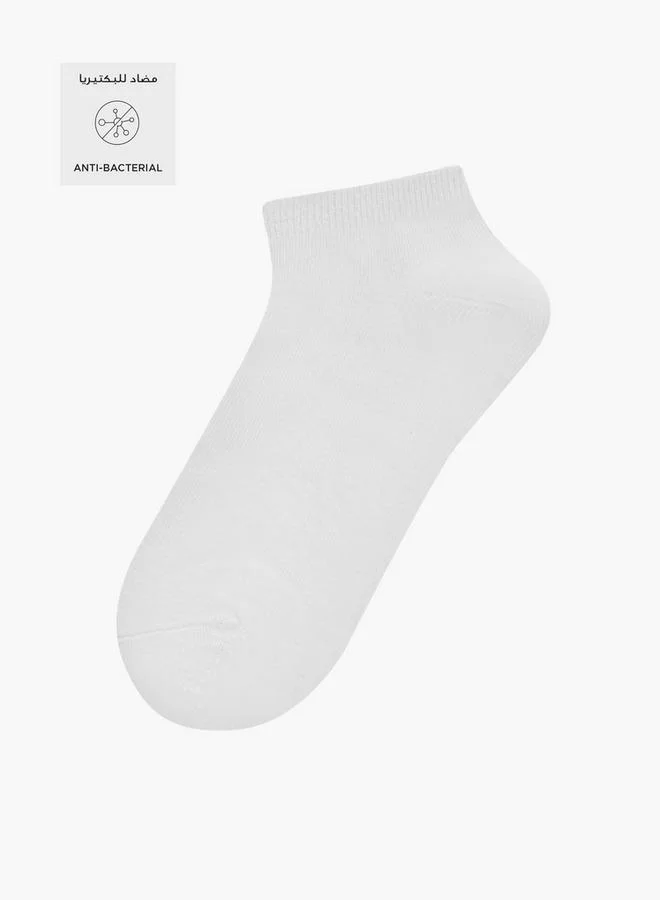 Splash FAV Set of 5 - Ribbed Ankle Length Socks with Antibacterial Protection