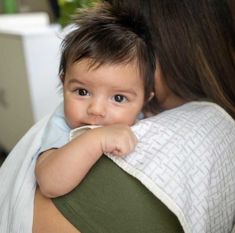Crane Baby Muslin Baby Burp Cloths, Lightweight Absorbent Burp Cloth, Beach Life Starfish, Set of 3, 7â€ x 20â€, Newborn Baby Essentials, Burp Cloths Baby Boy, Burp Cloths Baby Girl, Newborn Essentials - Image 3