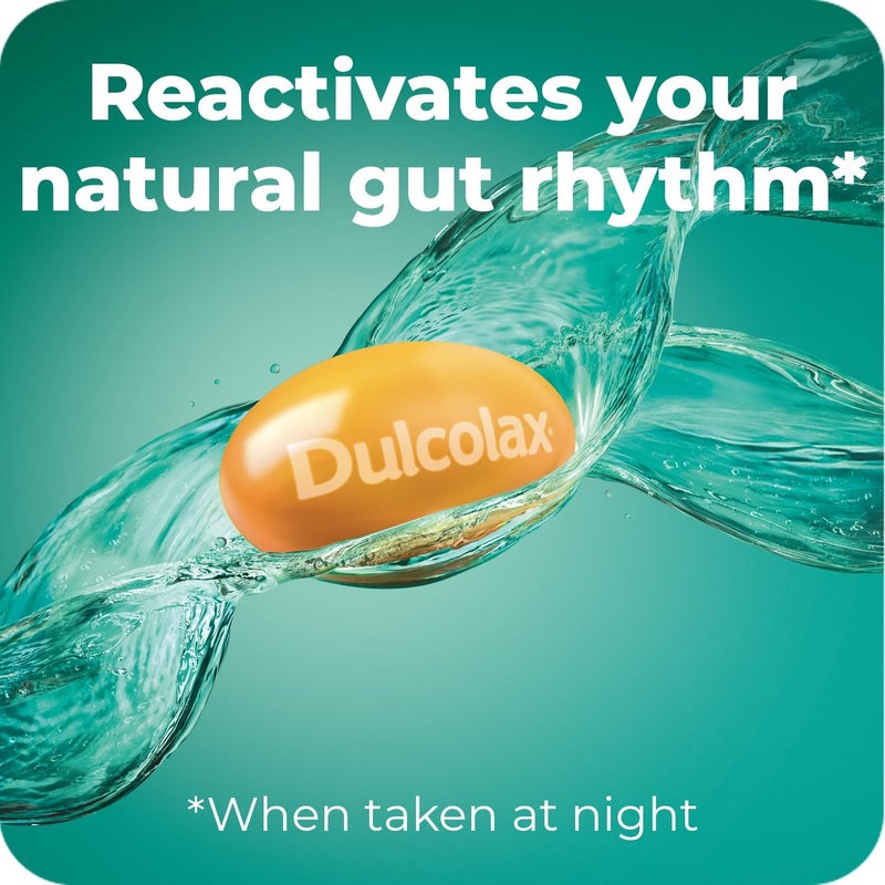 Dulcolax Stimulant Laxative Liquid Gels Predictable  Effective Constipation Relief Relieves Constipation Related Symptoms Bisacodyl 5 mg No Added Parabens GlutenFree  SugarFree 20Count - Image 3