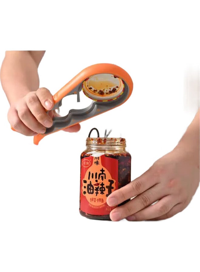 Dipple Dipu'Er Bottle Opener, Home Can Opener, Non-Slip Lid Remover, Multi-Functional Can Opener Tool - Image 3
