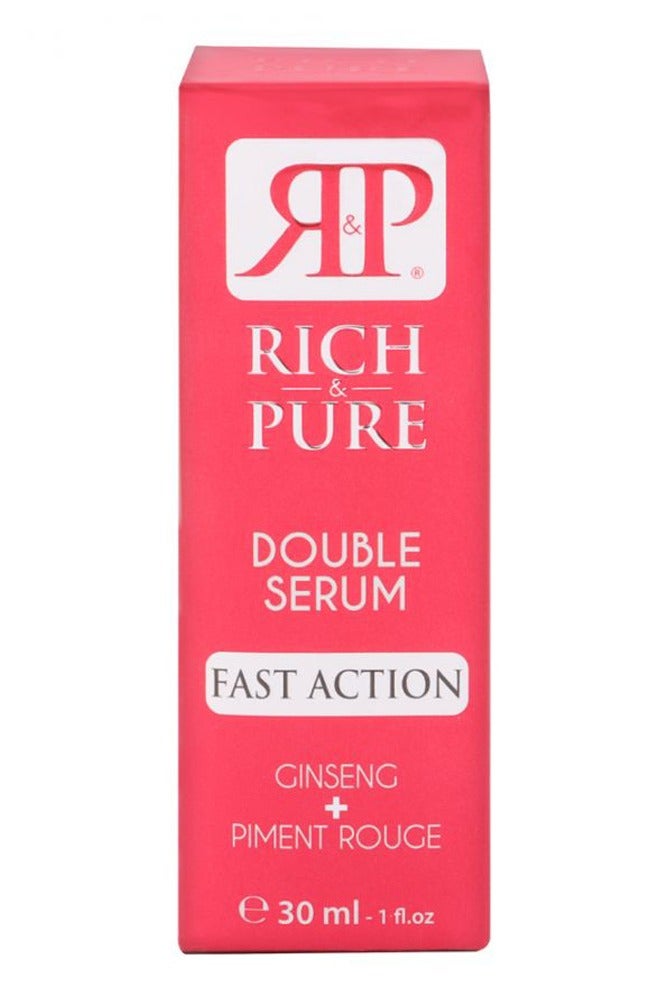 Rich & Pure Double Active Clarifying Body Lotion+Body Cream+ Face Serum+Body Soap (Pack of 4) - Image 4