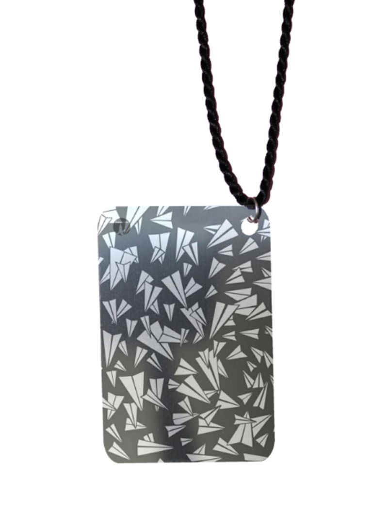 RKN Paper planes Printed Car Mirror Pendant - Image 2