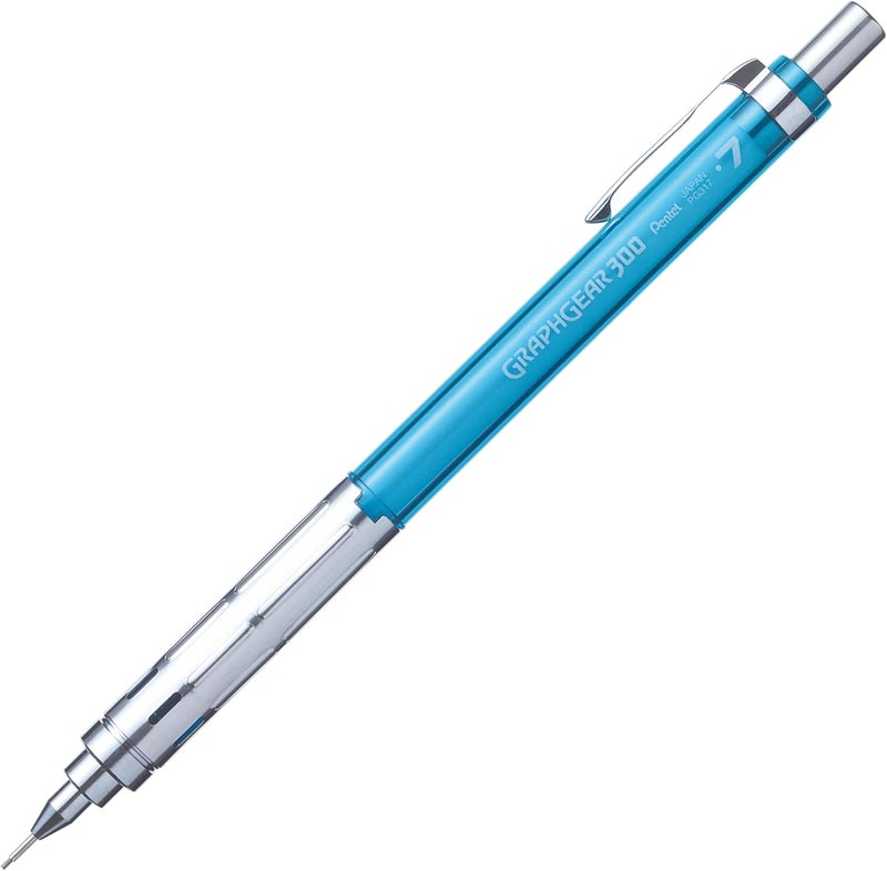Pentel Graph Mechanical Pencil 0.7mm Sky Blue - Image 3