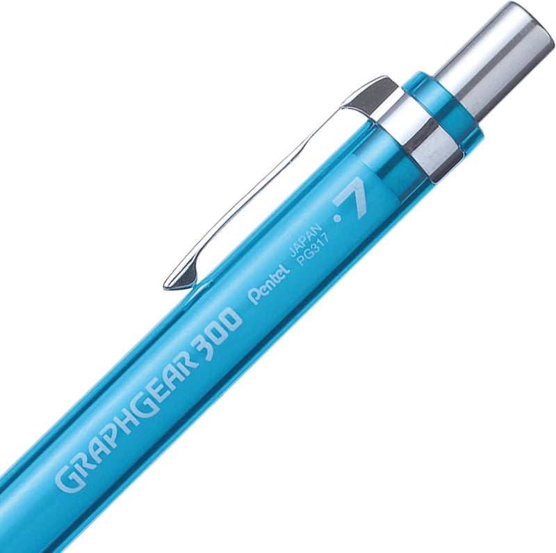 Pentel Graph Mechanical Pencil 0.7mm Sky Blue - Image 5