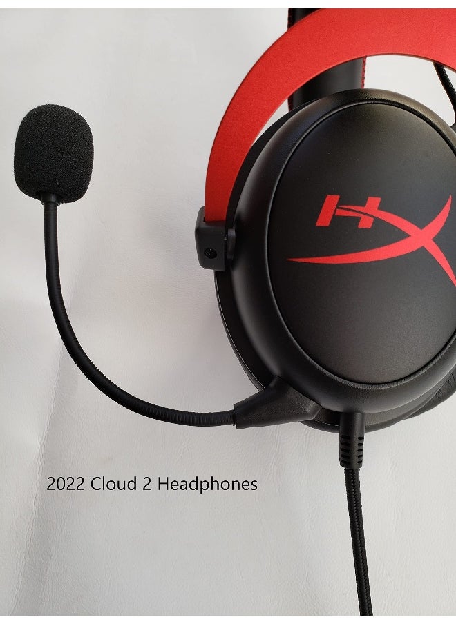 TNE TNE Replacement Game Mic Microphone Boom for Post2021 2nd Version Wired Kingston HyperX Cloud 2 II Cloud Core Cloud Pro CloudX PS4 Xbox One Nintendo Switch Computer PC Gaming Headsets  - Image 4