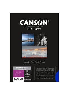 CANSON Infinity Photogloss Premium Rc Glossy A3 25 Sheets  - Image 3