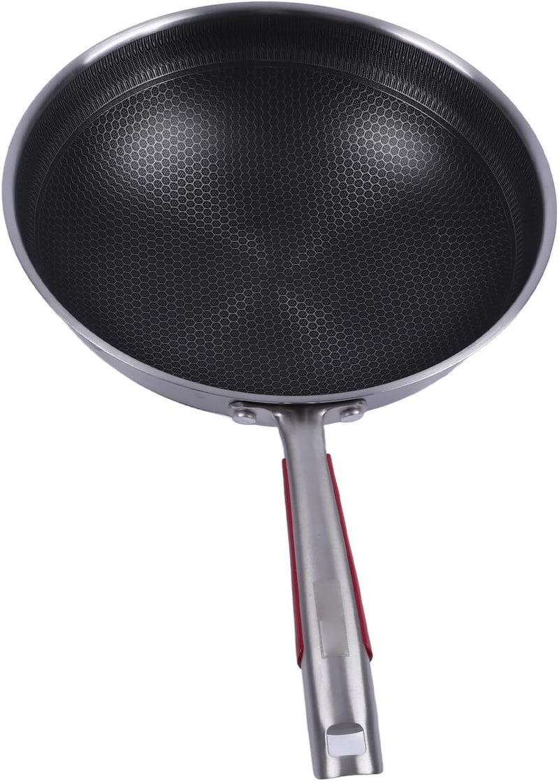 General compatible practical design aqxreight Stainless Steel Nonstick Frying Pan Evenly Heated Saute Pan Cookware for All Stove (32cm/12.6in) User feedback upgraded quality Popular trusted craftsmanship Wide usage compatibility Repeated use trusted quality Defect free upgraded substance Simple multifunctional build Post-order arranged dispatch Storage transit efficiency build Precision processed material Locally packed stock All consumer tier purchase options Trendy versatile build Matte anti slip finish Cost saving user oriented build Trendy natural assorted colors Practical design alternatives Trusted all-purpose quality Natural material All condition resistant crafted quality Light & sturdy Diverse requirement fit All-season available stock Assorted trendy color picks Multiple local stock source - Image 2