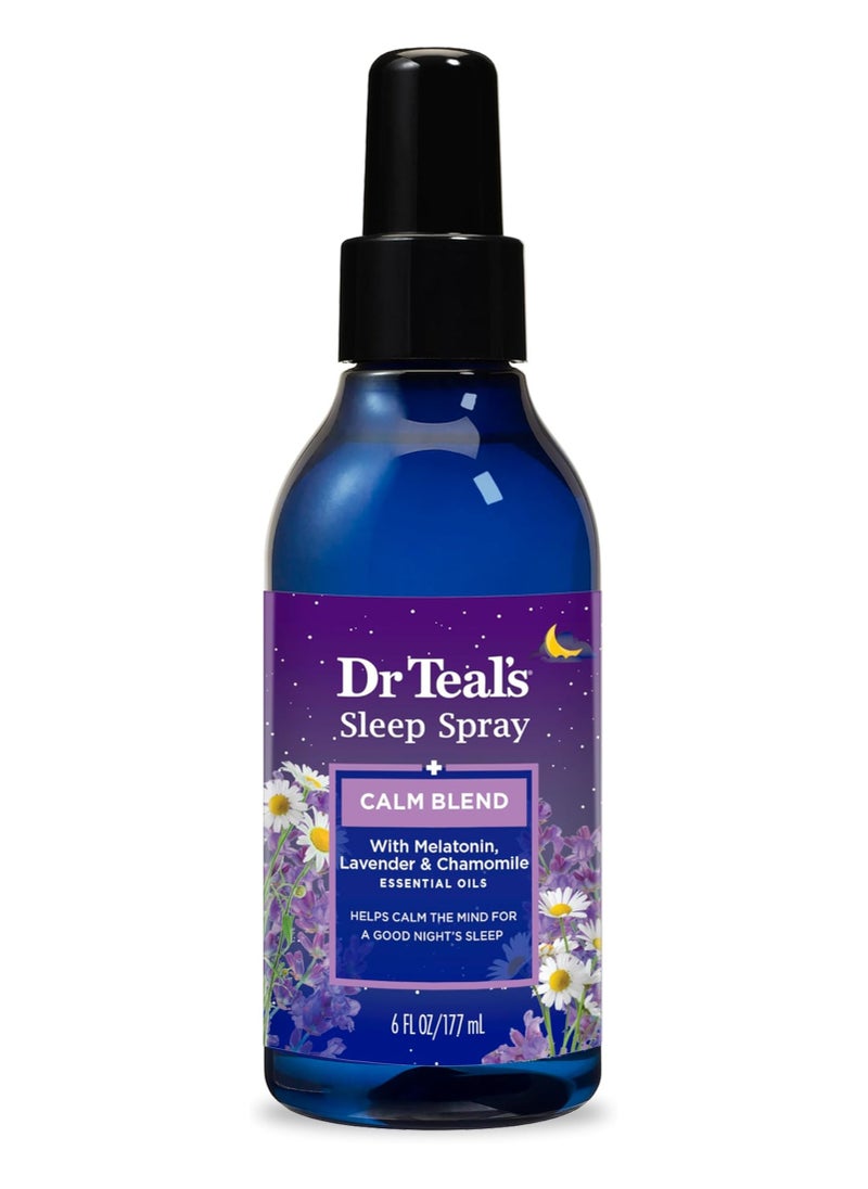 Dr Teal's Dr Teal's Sleep Spray – 177ml, Calm Blend with Melatonin & Essential Oils  - Image 1