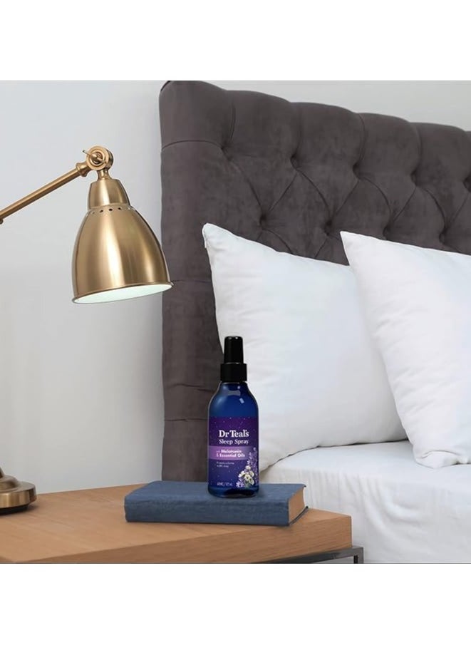 Dr Teal's Dr Teal's Sleep Spray – 177ml, Calm Blend with Melatonin & Essential Oils  - Image 5