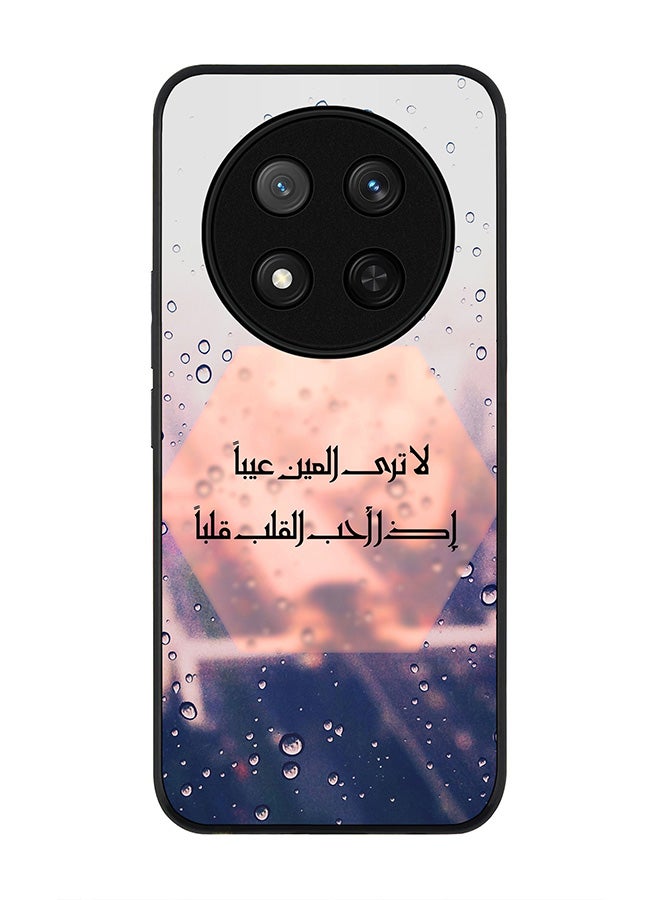 Stylizedd غطاء لهاتف Honor X9c / Honor Magic7 Lite 5G، حماية كاميرا نحيفة، غطاء هاتف مضاد للصدمات - عندما يحب القلب - Image 1