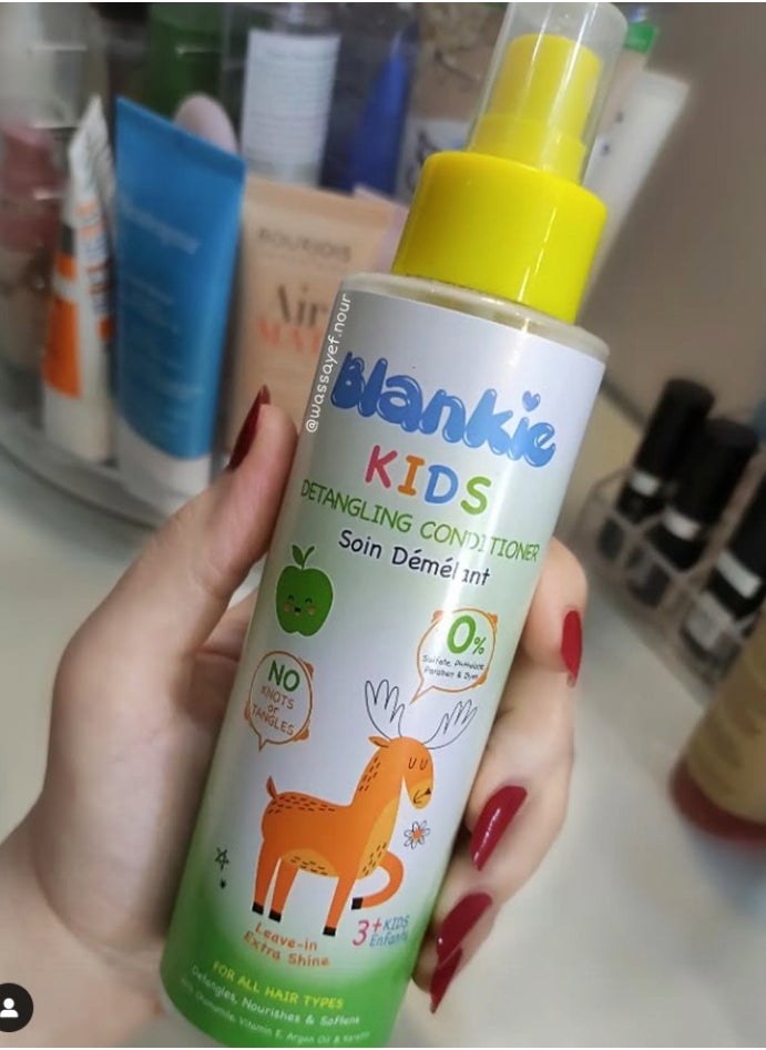 Blankie KIDS Detangling Conditioner - Gentle & Effective Hair Detangler (150ml)  - Image 4