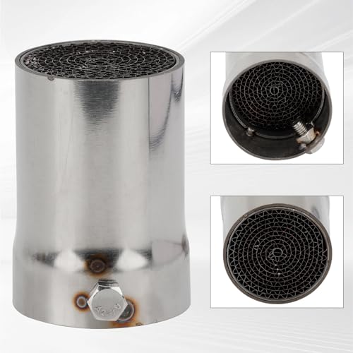 VG MOTO Universal Motorcycle DB killer 51mm 2" Exhaust Muffler Baffle Removable for Silencer Pipe Noise Sound Eliminator (Style C) - Image 3