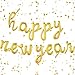 Corabsar New Years Decorations 2026 16 Inch Happy New Year Balloons Gold Letter Foil New Years Balloons for 2026 New Year Party Supplies Decorations - Image 2