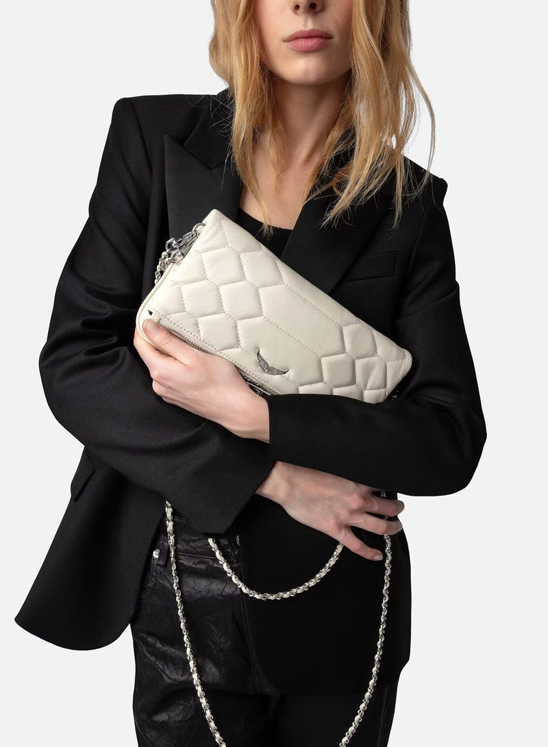 ZADIG & VOLTAIRE Rock Quilted Clutch - Image 4