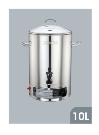 Hot Water Dispenser, Electric Catering Urn for Quick Brewing - Ideal for Large Crowds, Cafe and Restaurants - 10 liters -Made of Stainless Steel - pzsku/ZBD6F75B1C6FFE3000C57Z/45/_/1725881995/f7246238-77cd-4c01-8637-1c333414fe8c