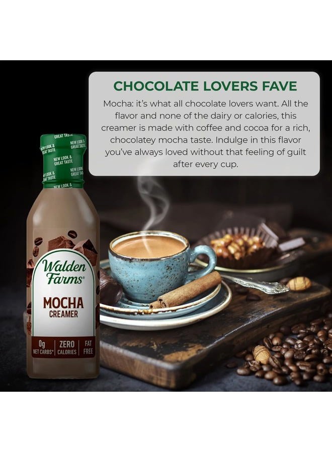 WALDEN FARMS Near Zero Mocha Coffee Creamer, 355 ml - Image 3