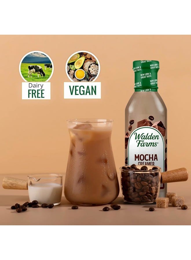WALDEN FARMS Near Zero Mocha Coffee Creamer, 355 ml - Image 4