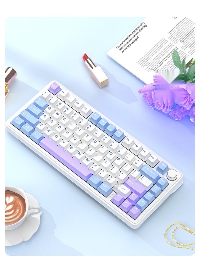 Attack Shark X85 Mechanical Keyboard - RGB Triple Mode Wireless Bluetooth Hot-Swappable Gaming Keyboard - Image 1