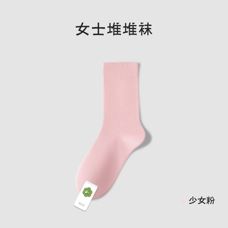 Cotton Lolita Socks Womens Summer Knee-High 