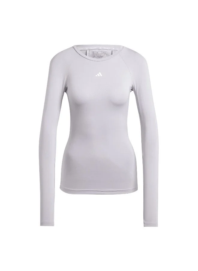 Adidas Tf Ls T Grey Training T-Shirts 2Xs