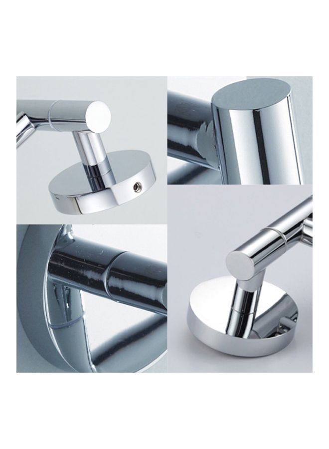 نيبمينينت حامل مناشف من الكروم المصقول فضي 13.5x5.3بوصة - Image 4