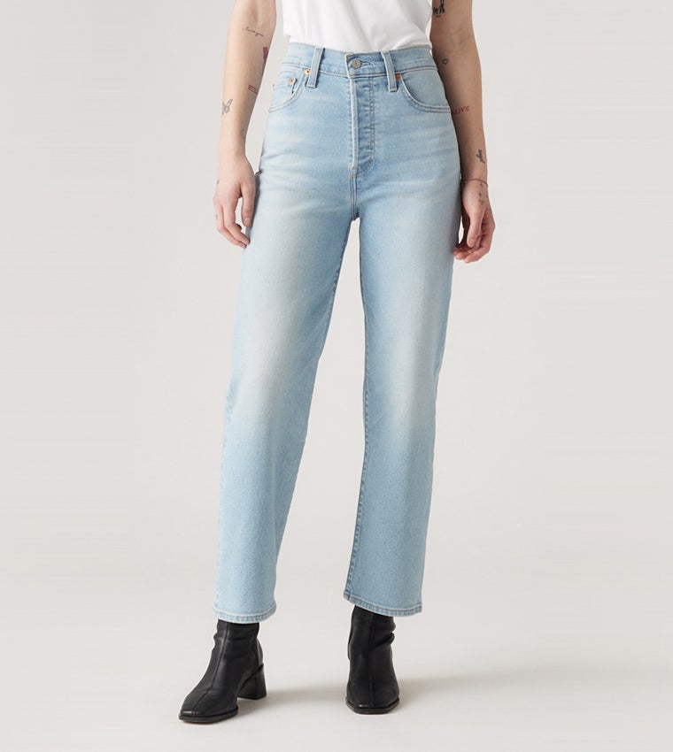 Levi's Ribcage Straight Ankle Jeans