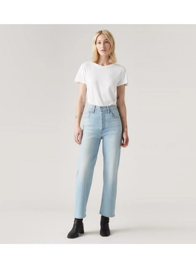 Levi's  Ribcage Straight Ankle Jeans for Women | Best Price UAE